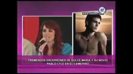 Dulce y Pablo se retrazan en las grabaciones Cqc