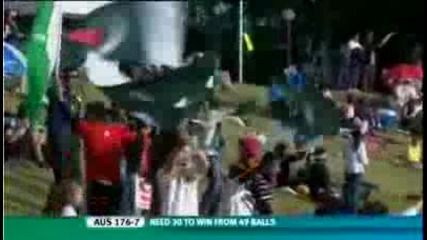Mohammad Asif Magic Ball to Cameron White
