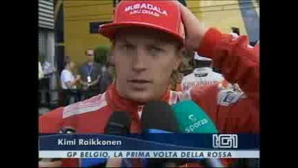 Kimi - Belgium - Spa 2009