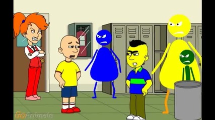 caillou Turns School into Sesame Workshop-grounded