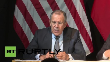 Austria: The Syrian people should decide Assad's future - Lavrov at Vienna talks