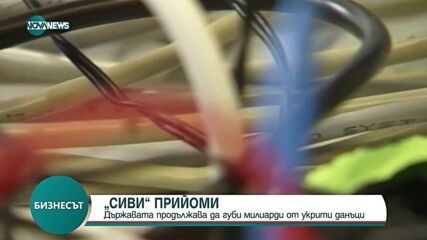Държавата продължава да губи милиарди от укрити данъци и трудови договори