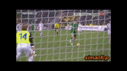 Wolfsburg 1 - 0 Karlsruher
