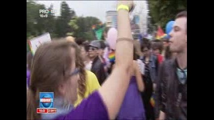 Кадри от Гей - Парада в София 