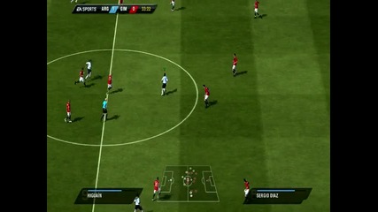 Fifa 2011 Argentina vs Gimnastic Gameplay част 1.