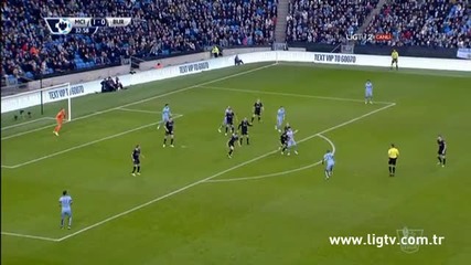 Манчестър Сити 2:2 Бърнли 28.12.2014