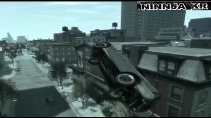 Grand Theft Auto 4:компилация От Каскади 3!hq