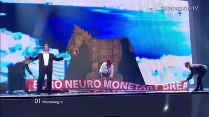 Евровизия 2012 - Черна гора | Rambo Amadeus - Euro Neuro [първи полуфинал]
