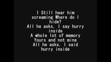 Nickelback - Where Do I Hide Lyrics