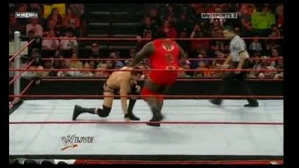 Wwe raw 02.01.2010 Qualifying Match Elimination Chamber Ted Dibiase vs Mark Henry 