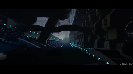 3d анимация - Sci-fi corridor by Plamen Uzunov
