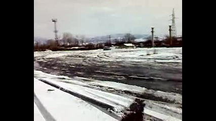Bmw e30 Drift snow Kardjali 2