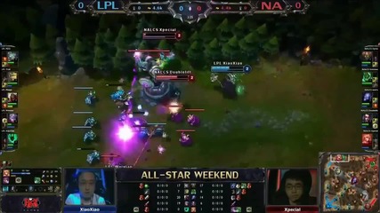 Wonderful play by Xpecial and Doublelift!
