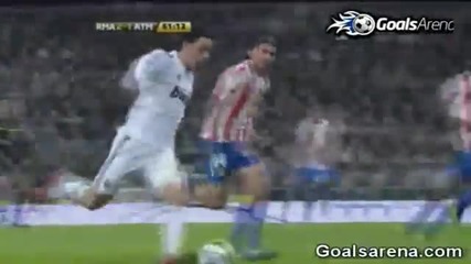 Real Madrid vs Atletico Madrid 3 - 1 Full Highlights 13 - 01 - 2011