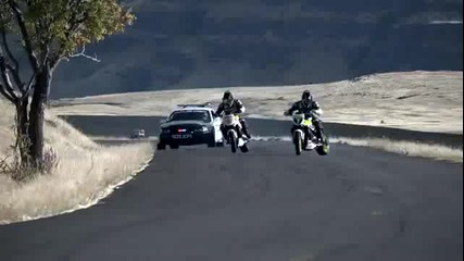 Motorcycle vs. Car Drift Battle 2