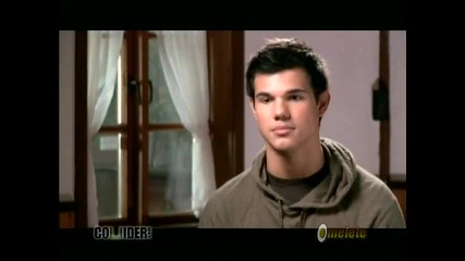 Taylor Lautner On Set Interview The Twilight Saga:eclipse 