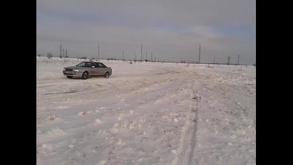 Audi 80 quattro 20v snow