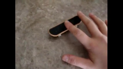 How to 360 Flip on a Tech Deck 