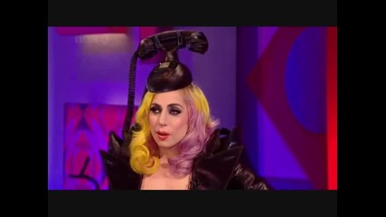 Lady Gaga on Jonathan Ross Interview 05.03.2010 (part 1) 