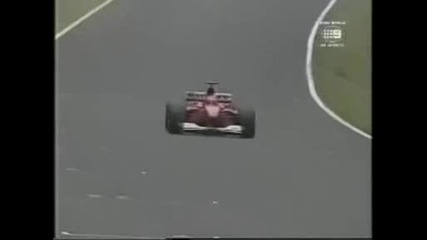 Suzuka 2000 F1 - Final Laps for Michael Schumachers 3rd World Title