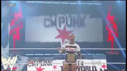 Wwe Raw 25.7.2011 - Cm Punk Back With New Entrance ( John Cena New Wwe Champion )