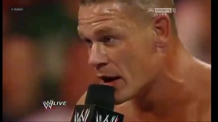 John Cena vs Michael Cole