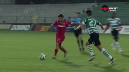 Новакът Ботев Вр с уникален гол след 5 минути в Първа лига