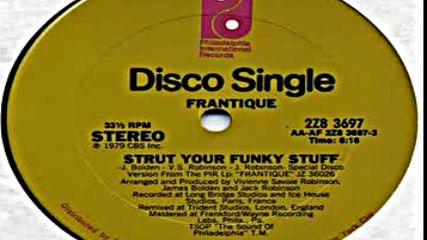 frantique - strut your funky stuff - 1979