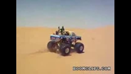 big truck jump