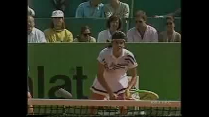Gabriela Sabatini v Monica Seles Rome 1992 part 2