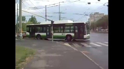 Mercedes - Benz Citaro trolley in Szeged 