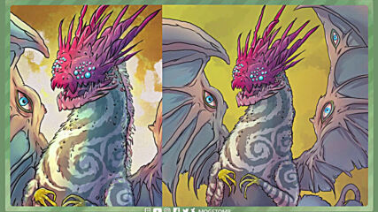 Art Showcase - Chaos Dragon (speedpaint).mp4