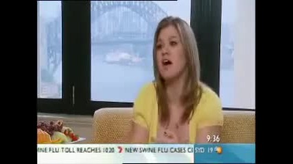 Kelly Clarkson Interview June 4, 2009 Sunrise, Australia 
