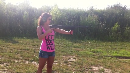 First time shooting a shotgun