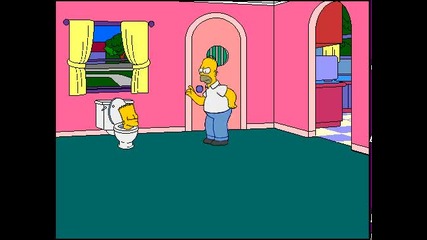 Simpsons - Bart V Toaletnata