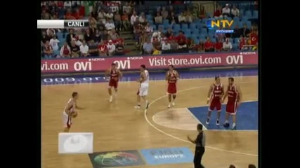 Турция - България 94 - 66 Eurobasket 2009