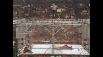 Wwe Jeff Hardy Swanton Bomb Off Steel Cage