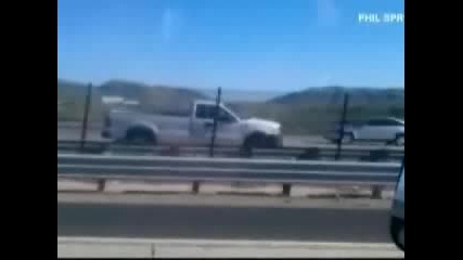 шофирана без проблем в голям трафик 