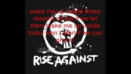 Rise Against - Under The Knife