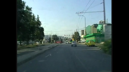 Entering Stara Zagora