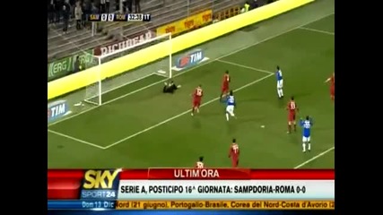 Sampdoria - Roma 0 - 0 