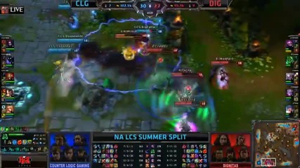 Clg vs. Dig - Baron Fight + 5 Inhibs Down