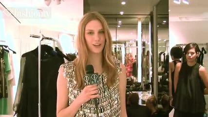 Azzaro Spring summer 2012 at Paris Fashion Week with Hofit Golan