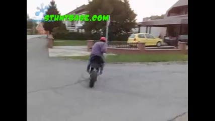 Derbi Gp1 172 cc burnout