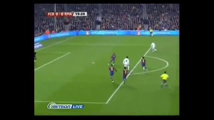 Fc Barcelona - Real Madrid 29 - 11 - 09 Miss Cristiano Ronaldo 