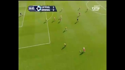 Crouch amazing goal v Arsenal