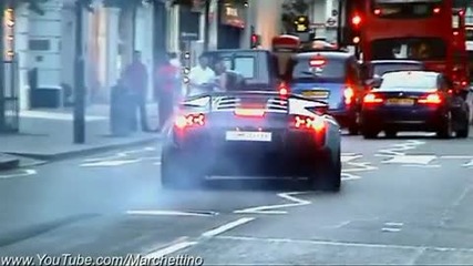 Lamborghini Lp670-4 Sv Crazy Launch Control in the City!!