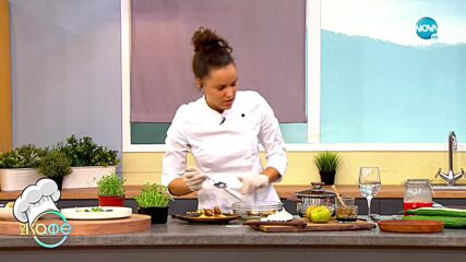Рецептите днес: Печена салата с круши и халуми - „На кафе” (12.10.2022)