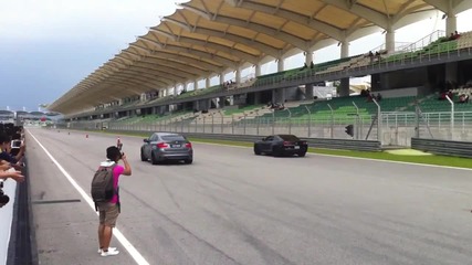 Bmw X6m vs Chevy Camaro Ss