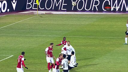 Goal by Ludogorets Razgrad PFK